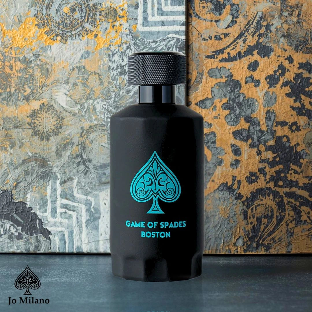 Game Of Spades Boston Parfum Spray 100ml (3.4 fl oz) by Jo Milano Paris - Intense Oud