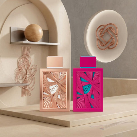 Knots Love & Knots Candy Eau de Parfum Sprays 100ml (3.4 oz) by Aura by Aura (Bundle)