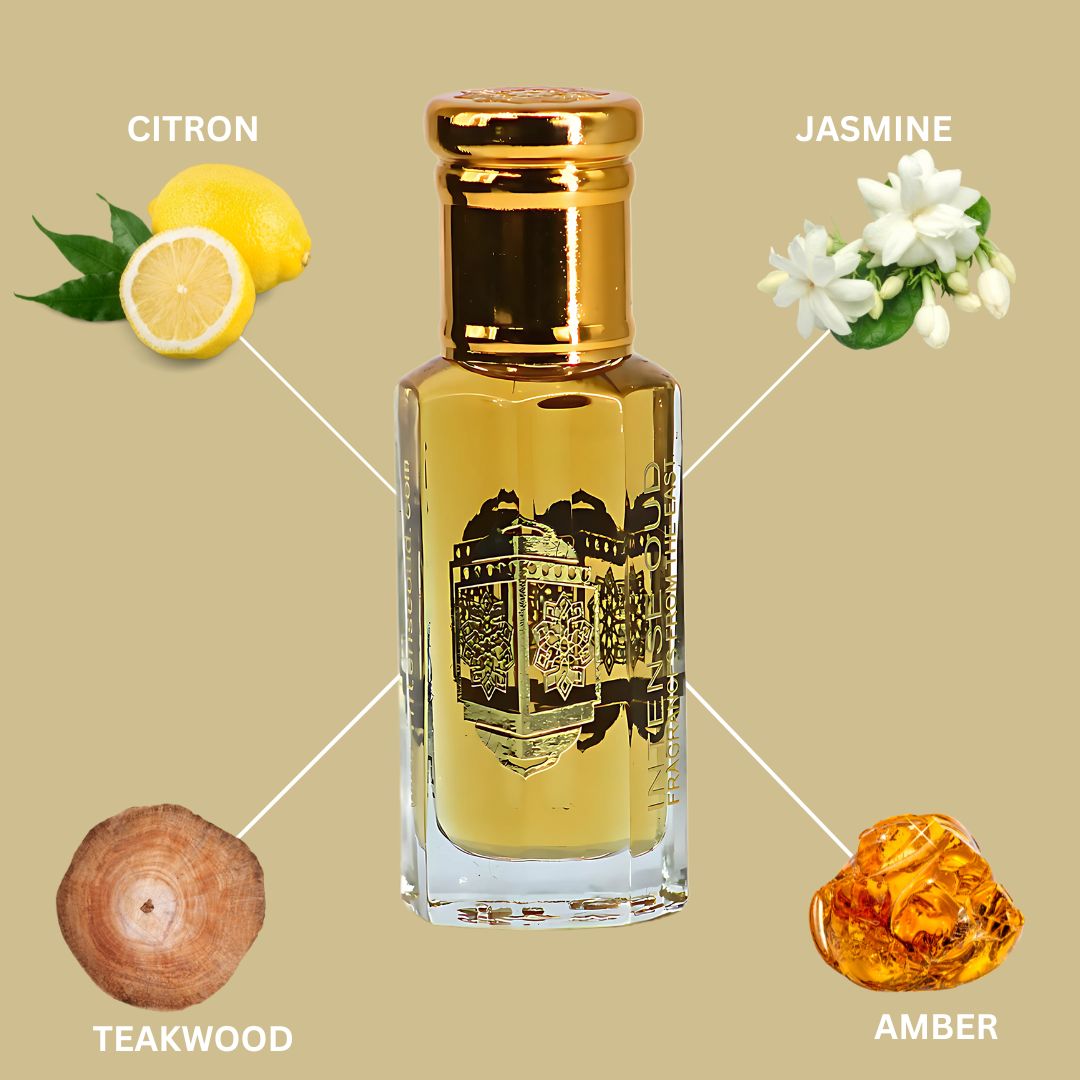 Chances Perfume Oil 12ML (0.40 OZ) With Black Gift Box By Intense Oud | Crisp Citron & Jasmine With a Woody Base. - Intense Oud