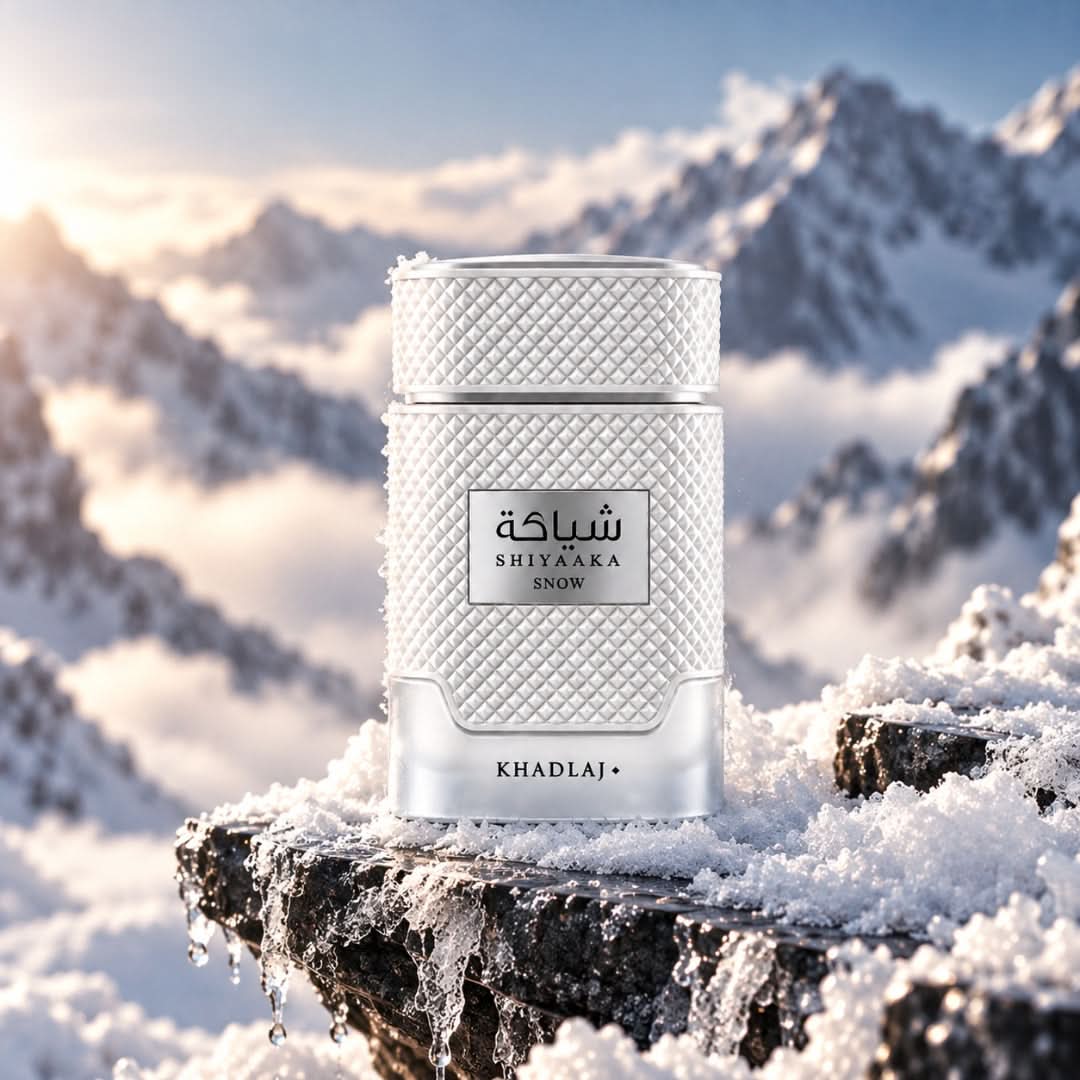Khadlaj Shiyaaka Snow Special Edition Eau de Parfum Spray 100ml bottle