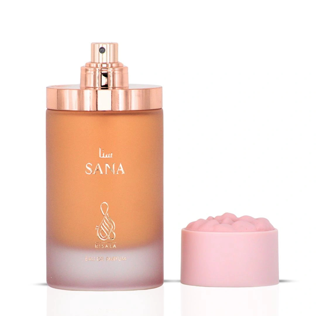 Sana Eau de Parfum Spray 100ml (3.4 oz) by Risala (Velvet Pouch) - Intense Oud