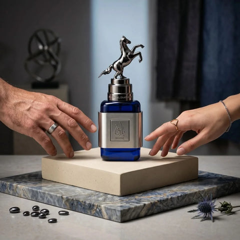 Bareq Mirage Eau de Parfum spray by Ard Al Zaafaran, 100ml bottle with elegant packaging and perfume inside.