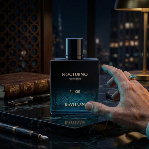 Rayhaan Nocturno Elixir Eau de Parfum Spray 100ml (3.4 oz) by Rayhaan