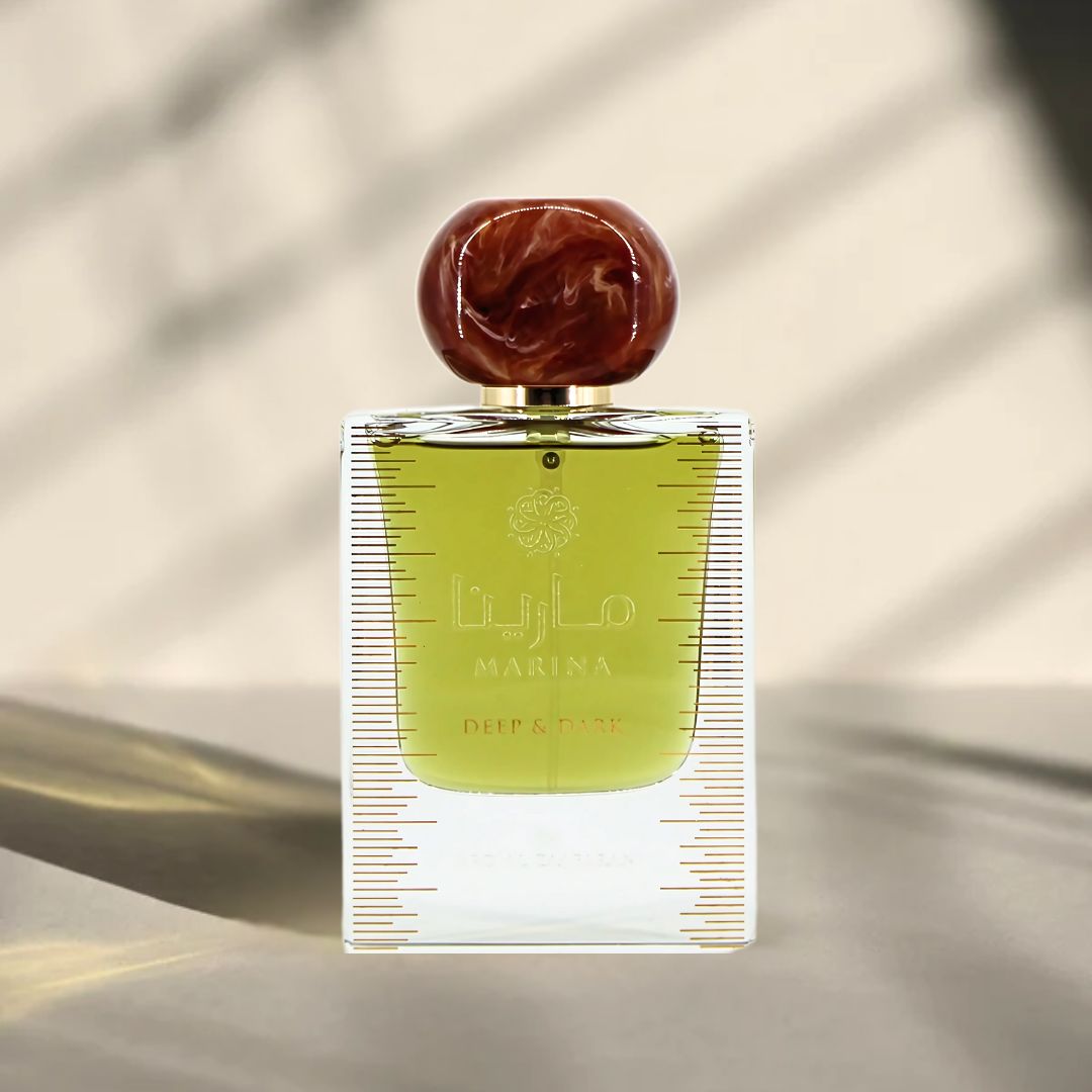 Marina Deep & Dark Eau De Parfum Spray 50ML (1.67 OZ) By Ard Al Zaafaran | An Exotic Blend Of Saffron, Jasmine & Musk, Creating A Rich, Captivating Trail. - Intense Oud