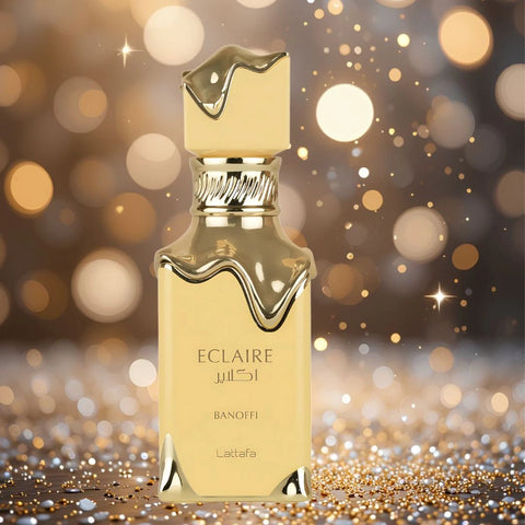 Eclaire Banoffi Eau de Parfum Spray 100ml (3.4oz) by Lattafa - Intense Oud