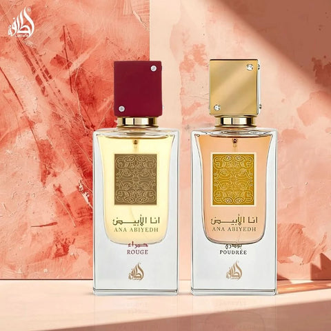 Ana Abiyedh Poudree & Ana Abiyedh Rouge Eau de Parfum Sprays 60ml (2.0 Ana Abiyedh Poudree & Ana Abiyedh Rouge Eau de Parfum Sprays 60ml (2.0