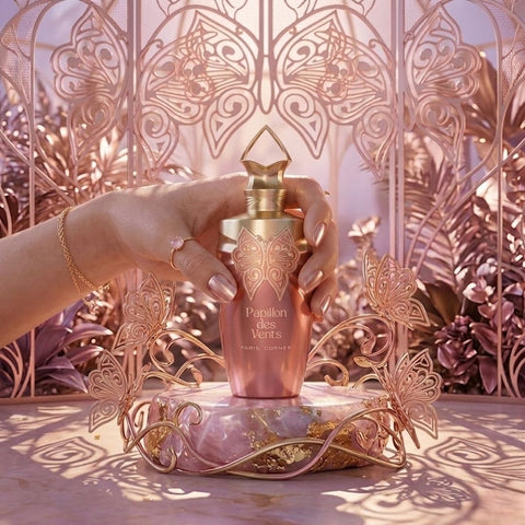 AUCTION Papillon des Vents Eau de Parfum Spray 100ml (3.4 oz) by Paris Corner (Velvet Pouch)