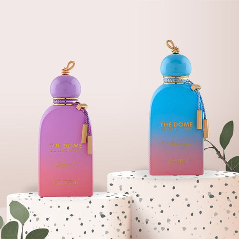 The Dome Capitol & The Dome Millennium - EDP Sprays 100ML (3.4OZ) By Hamidi | Indulge in the Timeless Beauty of This Modern Era Fragrances. (MYSTIC BUNDLE) - Intense Oud