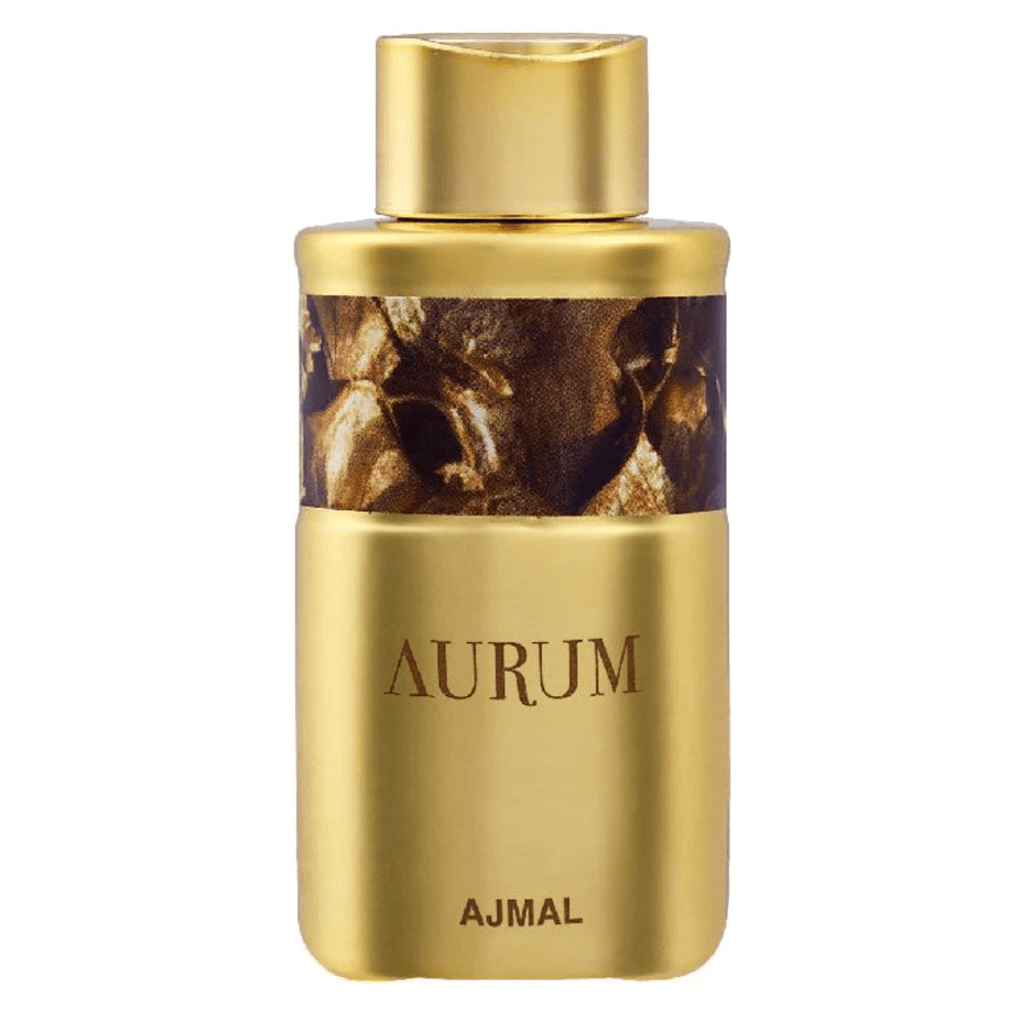 Aurum Perfume Oil by Ajmal in 10ml bottle, concentrated perfume oil with elegant packaging and branding on the label.