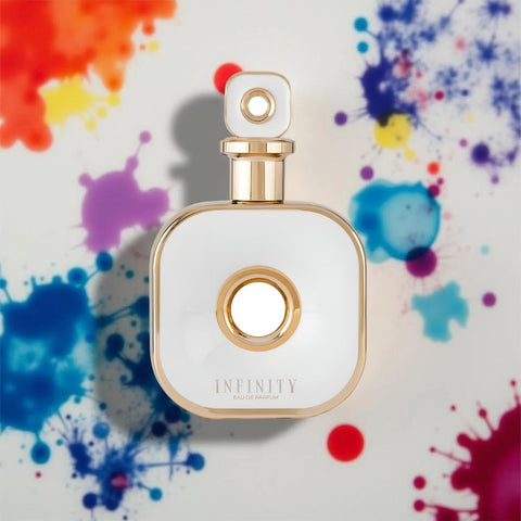 AUCTION Infinity Gold Eau de Parfum Spray 105ml (3.6 oz) by Armaf (Velvet Pouch)