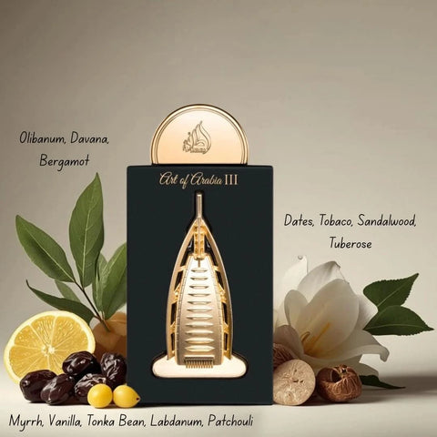 Art Of Arabia III Eau de Parfum Spray 100ml (3.4 oz) by Lattafa - Intense Oud