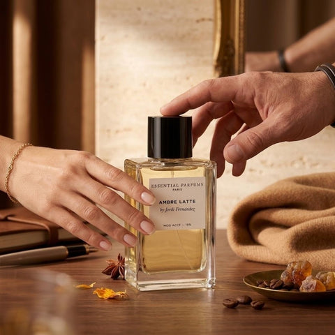 Ambre Latte by Jordi Fernández Eau de Parfum Spray 100ml (3.4 oz) by Essential Parfums