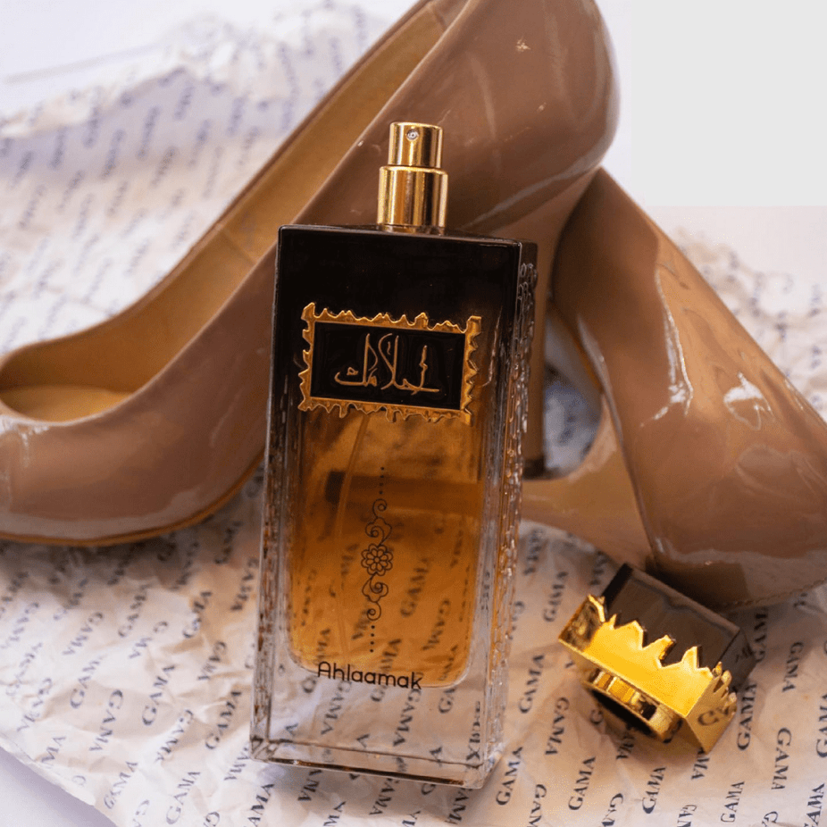 Ahlaamak Eau De Parfum by Ard Al Zaafaran in 100ml bottle, featuring elegant floral and spicy fragrance notes.