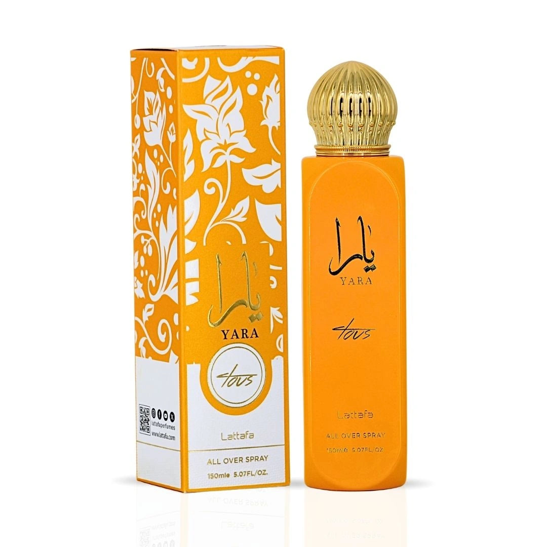 Yara Tous All Over Spray 150ml (5.07 oz) by Lattafa | A Tropical Hug in a Bottle - Intense Oud