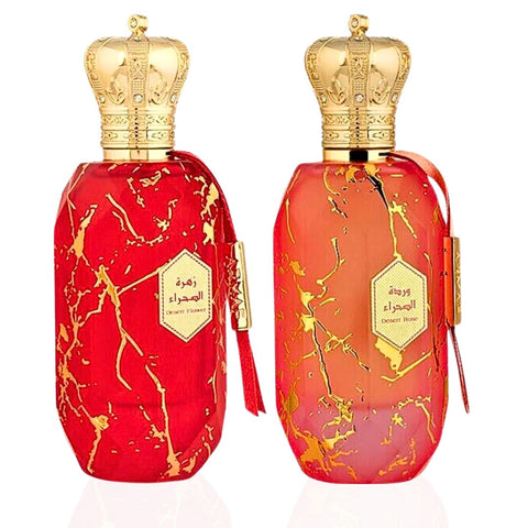 Armaf Eter Desert Rose & Desert Flower EDP Spray 100ML (3.4 OZ) By Armaf | Indulge in the Floral Elegance of These Enchanting Aroma. (MYSTIC BUNDLE) - Intense Oud