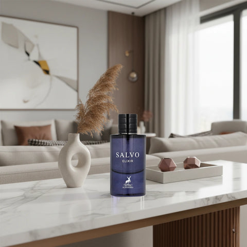 Salvo Elixir Eau de Parfum Spray 60ml (2.02 oz) by Maison Alhambra - Intense Oud