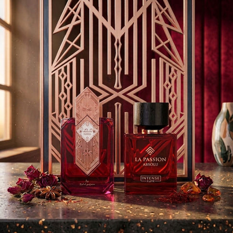 Maha by Ard Al Zaafaran & La Passion Absolu by Intense Elite Eau de Parfum Sprays 100ml (3.4 oz) (Bundle)