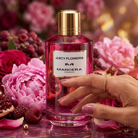 Juicy Flowers Eau de Parfum Spray 120ml (4.0 oz) by Mancera