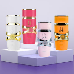 Yara, Yara Candy, Yara Moi & Yara Tous EDP Sprays 100ML (3.4 OZ) By Lattafa | Long Lasting, Captivating & Exquisite Scents. (YARA COLLECTION) - Intense Oud