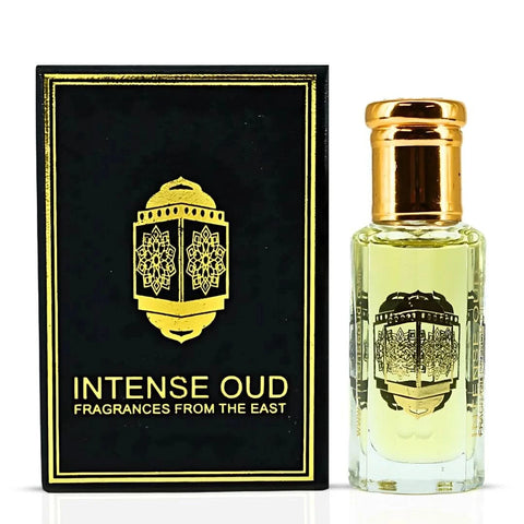 Rasasi perfume bundle including Sceptre Malachite and Lavender Oud Eau de Parfum spray with Rouje perfume oil in a 6-image array.