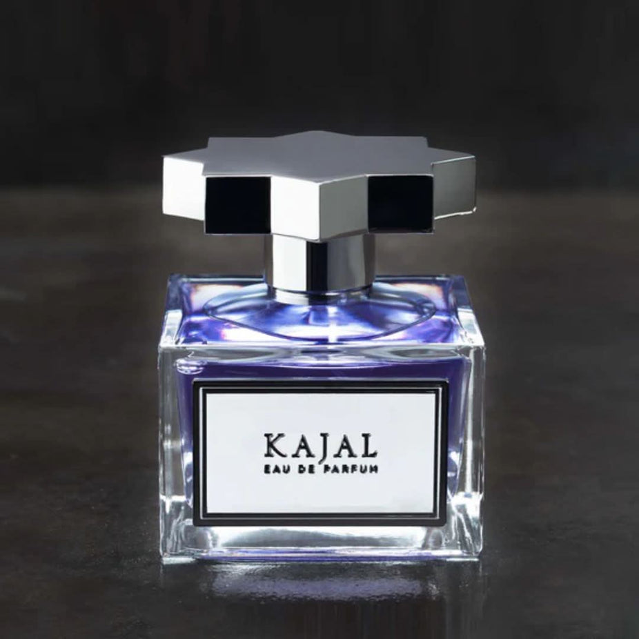 Kajal Eau de Parfum Spray 100ml bottle with elegant packaging, showcasing the luxurious fragrance design.