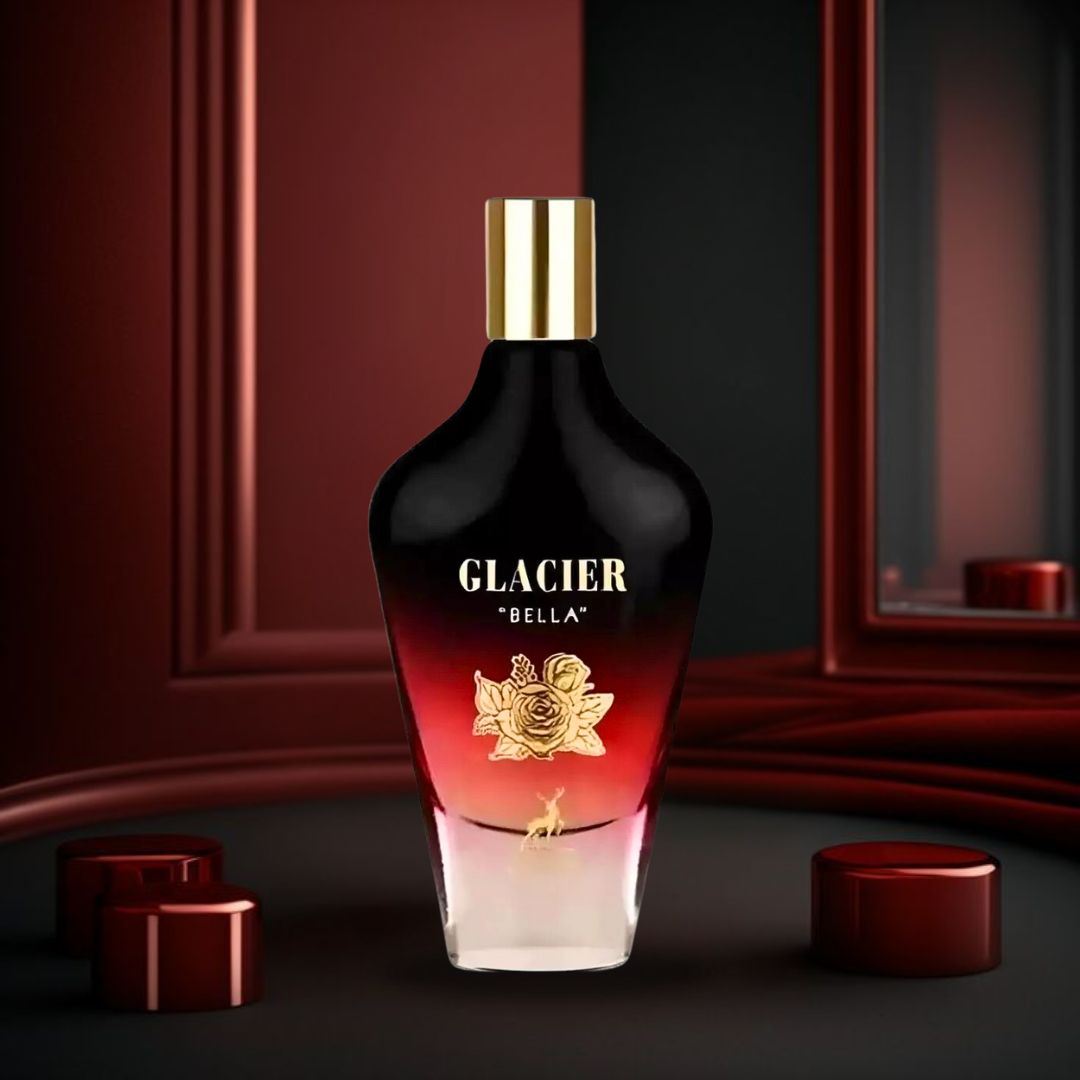 Glacier Bella Eau De Parfum Spray 100ML (3.4 OZ) by Maison Alhambra | Capture Hearts With This Delicate Scent. - Intense Oud