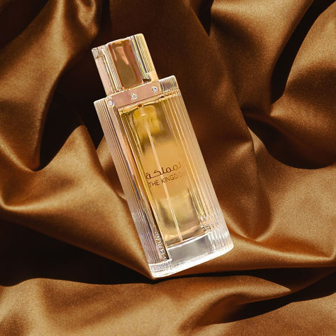 The Kingdom for Women EDP Spray 100ML (3.4 OZ) by Lattafa | Long Lasting, Luxurious, Captivating Fragrances. - Intense Oud