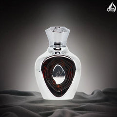 Niche Emarati Safeer Eau De Parfum Spray 100ml (3.4 oz) by Lattafa | Elegant. Grounded. Timelessly Masculine. - Intense Oud