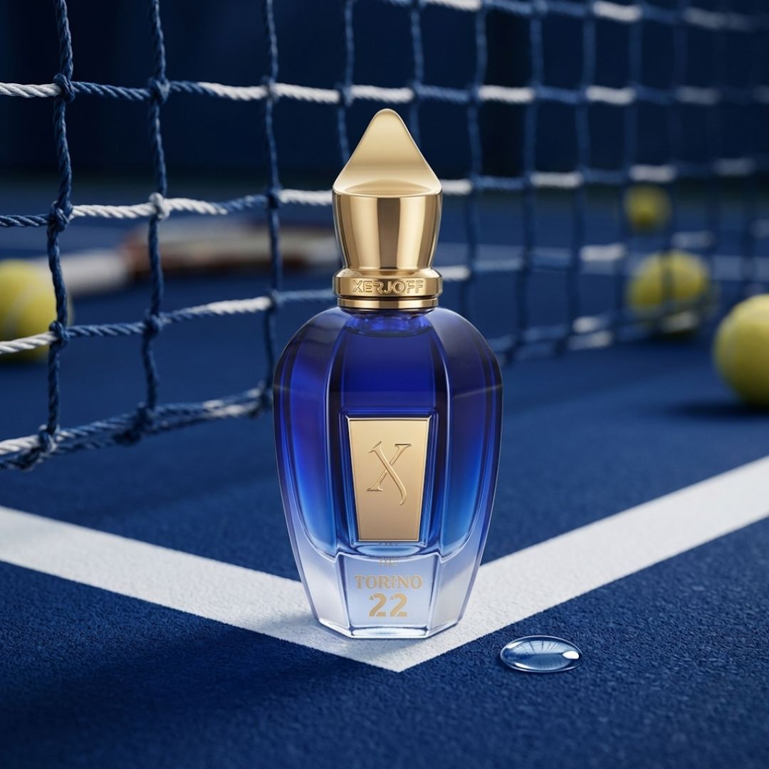 Xerjoff Torino22 Eau de Parfum spray bottle, 50ml, with elegant packaging and logo visible in the image.