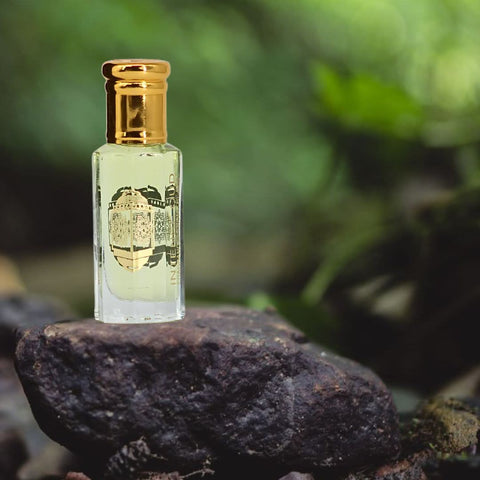Intense Oud Just Adore perfume oil 12ml in a sleek black gift box, featuring a luxurious loose oil bottle and elegant packaging.