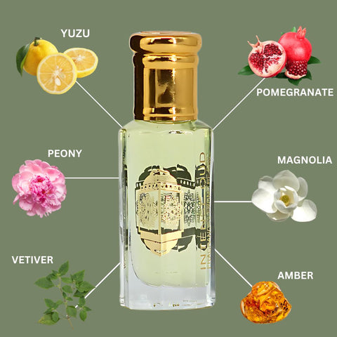 Shining Crystal Perfume Oil 12ML (0.40 OZ) With Black Gift Box By Intense Oud | A Fresh Blend Of Icy Yuzu, Soft Florals & Warm Woody Musk. - Intense Oud