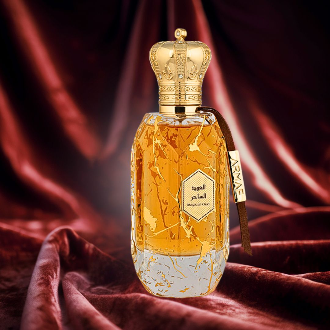 Armaf Eter Magical Oud EDP Spray 100ML (3.4 OZ) By Armaf | A Harmonious Blend of Vibrant Spices, Florals, Woody Elements. - Intense Oud