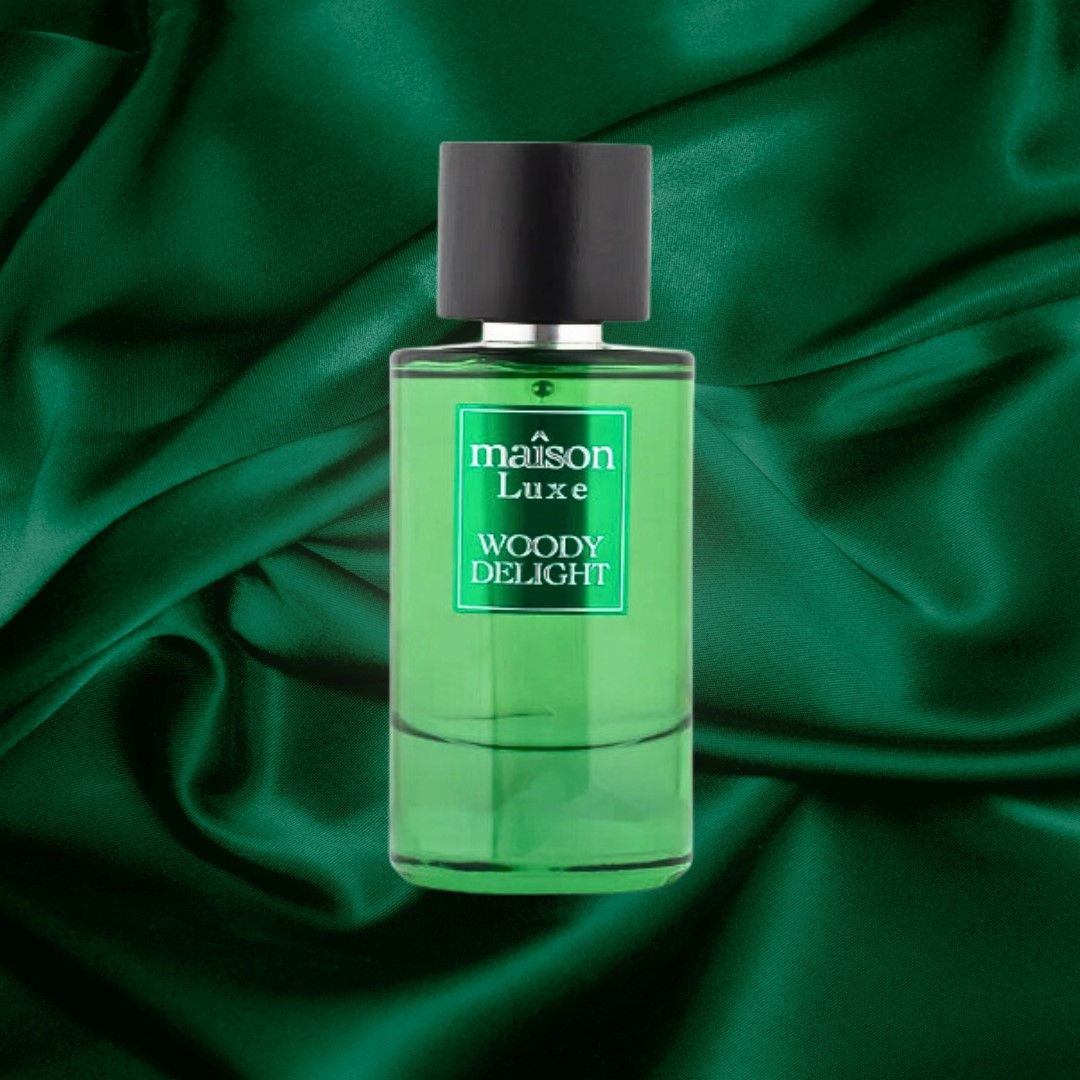 Maison Luxe Patchouli Imperial & Maison Luxe Woody Delight - EDP Sprays 110ML (3.8 OZ) by Hamidi | Long Lasting Fragrances. (MYSTIC BUNDLE) - Intense Oud