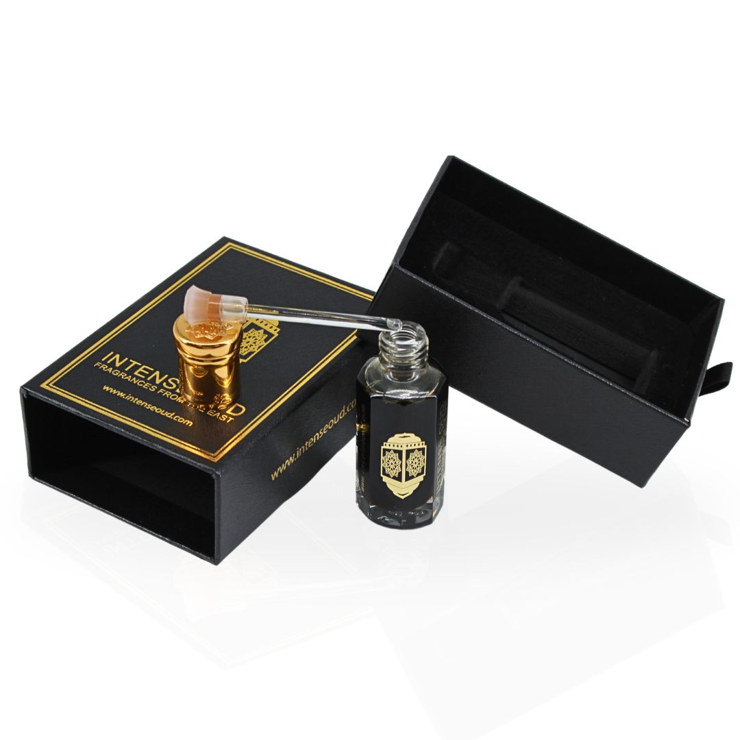 Aphrodisiac Perfume Oil 12ML (0.40 OZ) With Black Gift Box By Intense Oud | Long Lasting, Exotic, Floral, Sweet Scent. - Intense Oud