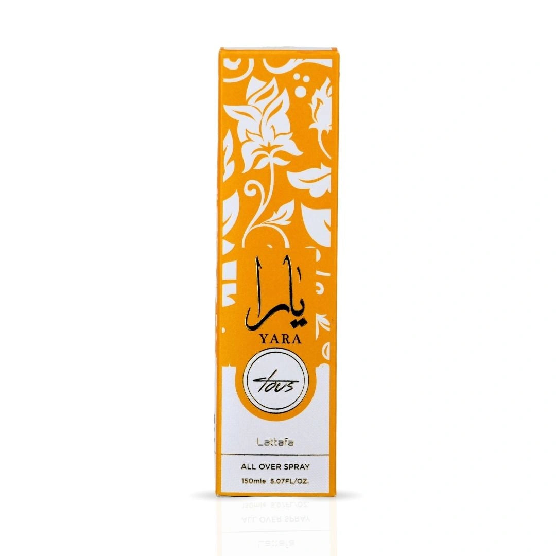 Yara Tous All Over Spray 150ml (5.07 oz) by Lattafa | A Tropical Hug in a Bottle - Intense Oud