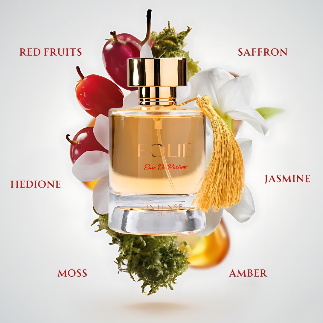Folie For Unisex EDP - Eau De Parfum 100 ML (3.4 Oz) I By Intense Elite - Intense Oud