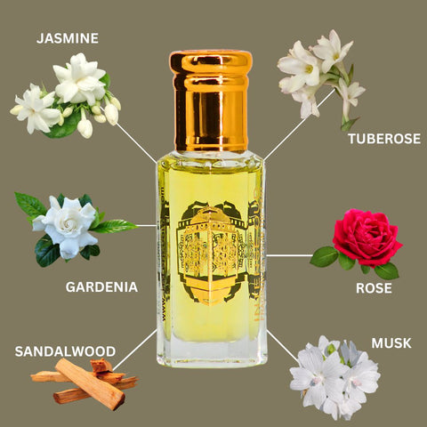 Desert Wind Perfume Oil 12ML (0.40 OZ) With Black Gift Box By Intense Oud | Luxurious Florals With Romantic Rose & A Creamy Sandalwood Base. - Intense Oud