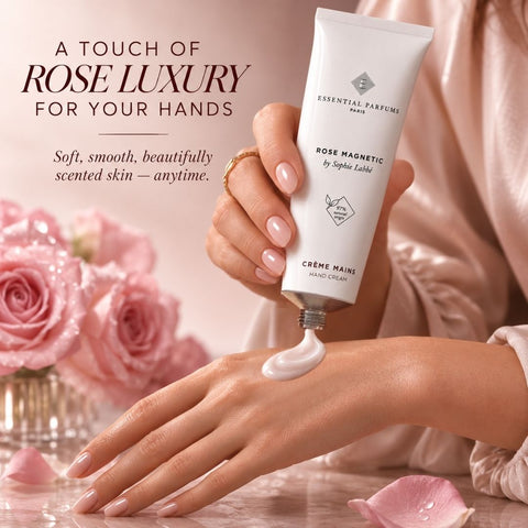 Rose Magnetic by Sophie Labbé Hand Cream 50ml (1.7 oz) by Essential Parfums