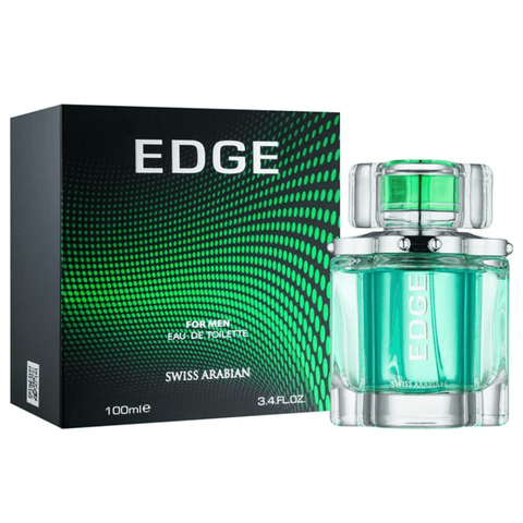 Edge (Couple Set) Men & Women - 100 ML (3.4 oz) by Swiss Arabian - Intense oud