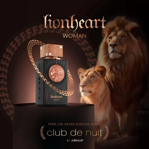 Club De Nuit Lionheart Woman Eau de Parfum Spray 100ml (3.4 oz) by Arm