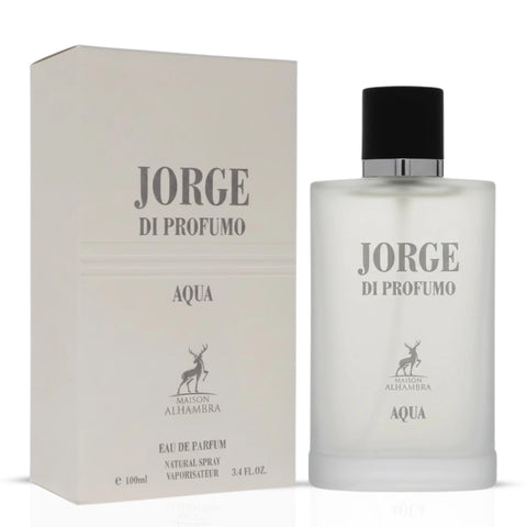 Maison Alhambra Summer Bundle with Jorge di Profumo, Aqua, and Deep Blue Eau de Parfums in 100ml spray bottles