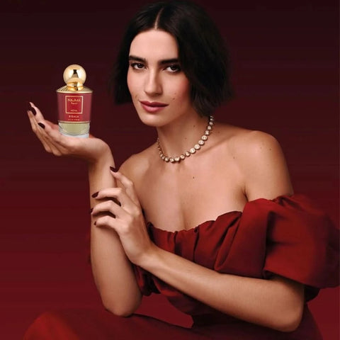 Najma Nova Eau de Parfum Spray by RISALA in 100ml bottle, featuring elegant packaging and a luxurious fragrance.