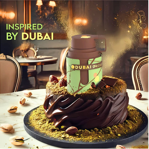 Odyssey Dubai Chocolat Gourmand Edition Eau De Parfum Spray 100ML (3.4 OZ) by Armaf | A Sweet, Nutty Blend of Coffee, Pistachio & Caramel with Rich Chocolate & Vanilla. - Intense Oud