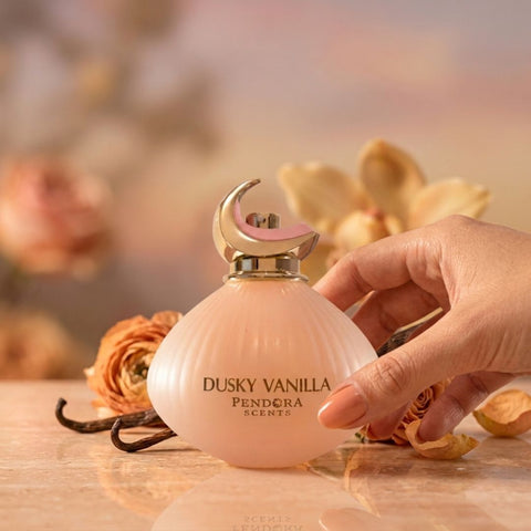 AUCTION Dusky Vanilla Eau de Parfum Spray 100ml (3.4 oz) by Paris Corner (Velvet Pouch)
