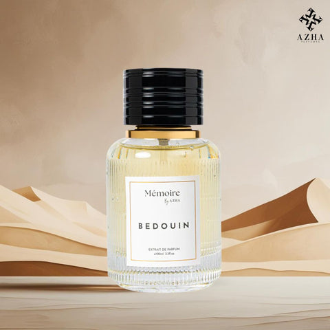 Bedouin Extrait de Parfum Spray 100ml (3.3 Oz) - Memoire Collection by Azha (Velvet Pouch)