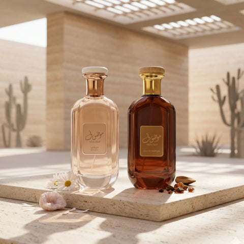 Bundle of six Mousuf & Mousuf Daisy Eau de Parfum sprays by Ard Al Zaafaran, each in 100ml bottles, featuring floral fragrance packaging.