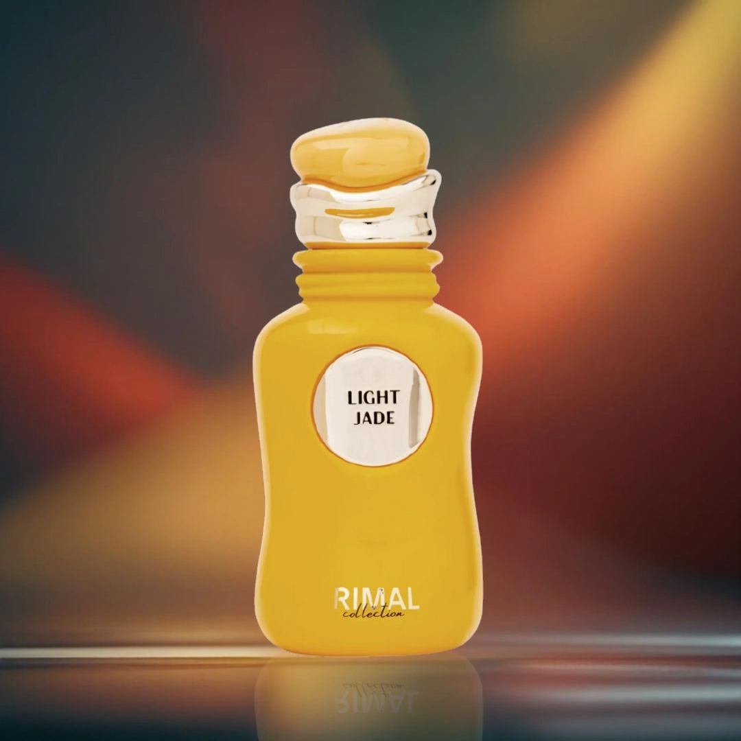 Light Jade Eau de Parfum Spray 100ml (3.4 oz) by Rimal Collection | Citrus Brilliance, Smoked Cedar & Velvet Amber Embrace - Intense Oud
