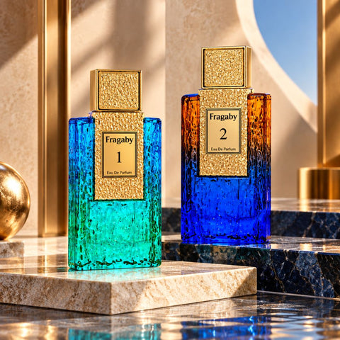Fragaby I & II Eau de Parfum Sprays 100ml (3.4 oz) by Risala Elite (Bundle)