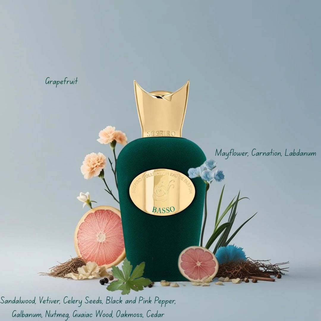 Basso Eau De Parfum Spray 100ml (3.4 oz) by Sospiro - Intense Oud
