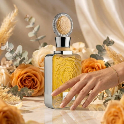 AUCTION Rafeef Eau de Parfum Spray 100ml (3.4 oz) by Ard Al Zaafaran (Velvet Pouch)